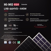 Panel Solar Fotovoltaico de Doble Vidrio Hi-MO X10 Scientist LR8-66HVD-645M Jiangsu