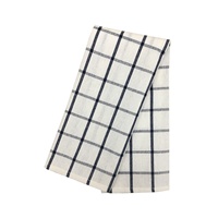 Factory Direct Sale 100% Cotton Kitchen Tea Towel 60x40cm Checked Washable