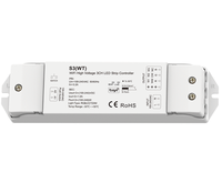 Contrôleur LED 3 canaux SKYDANCE S3(WT) 100-240VAC WiFi Tuya App Control RF Dimmer pour bande LED haute tension