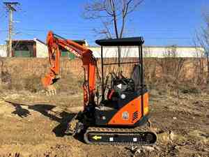 Mini-excavatrices Hitachi ZX17U d'occasion de haute qualité, 1,7 tonne, avec marteau hydraulique, importées du Japon, excavatrice sur chenilles avec accessoire de préhension - Product Image 2