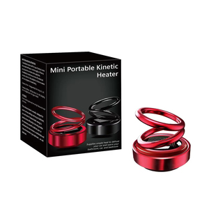 Modern Eco-Friendly Plastic Universal Fit <b>Car</b> Perfume Aromatherapy Double-Ring Solar Suspension Rotating <b>Ornaments</b> Freshener - Product Image 3