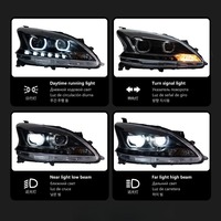 Phares Améliorés au Xénon Projecteur Lentille d'Assemblage pour Nissan Sylphy Sentra 2012-2015, Accessoires Outils pour Lampes Avant de Voiture