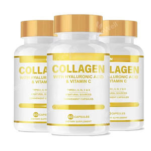 Aeglewell sıcak satış cilt vitamini takviyesi hapları kollajen ile kollajen ve C vitamini kapsüller - Product Image 2