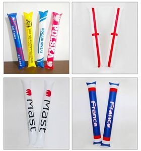 Custom Waterproof PVC <b>Inflatable</b> Thunder Sticks-Silk Screen Printed Personalized Cheerleading Bangers for Sports Events Concerts - Product Image 4