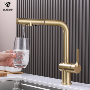 <span class=keywords><strong>Grifo</strong></span> de Cocina Monomando de Latón de Diseño Moderno <span class=keywords><strong>con</strong></span> Filtro de <span class=keywords><strong>Agua</strong></span> Fría y Caliente y Rociador Extraíble - Product Image 5
