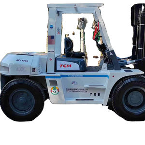 Carretilla elevadora usada TCM 100/10Ton de segunda mano TCM Fd100 De La Venta caliente con buenas condiciones - Product Image 1