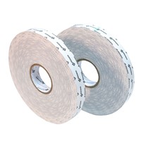 DC7531 Roman Doppelseitiges Acryl-Klebeband Weißer Schaumstoff 1mm Dick Hohe Haftung Stabile Leistung Einfaches Stanzen