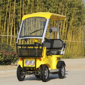 Двигатель OEM 650 Вт, бесщеточный, с питанием от батареи, инвалидный Электрический четырехколесный мобильный скутер с крышей - Product Image 5