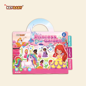 Keybaby - Libro de Pegatinas Creativas Multicolores Brillantes, Adhesivas y Reutilizables para que los Niños Desarrollen su Creatividad, Muestra <span class=keywords><strong>Gratis</strong></span> - Product Image 1