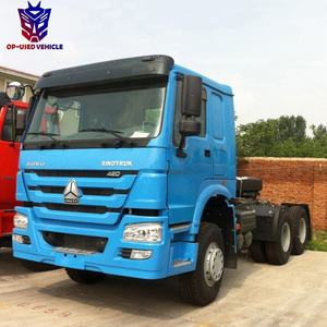 <span class=keywords><strong>2023</strong></span> Howo nouvelle tête de camion Diesel 6x4 a 7 371 pétrolier remorque tracteur Weichai moteur Euro 2 Standard direction gauche à vendre - Product Image 3