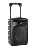 Caja de Altavoces Profesional para DJ de 10 Pulgadas, Sistema de Sonido PA Portátil en Venta con 80W RMS para Equipos de Audio en Exteriores para Espectáculos en Vivo