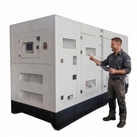 Générateur diesel silencieux Baudouin PB-280 Stamford avec alternateur ATS et capot insonorisé, 1500/1800 tr/min, 20-400 kW, 480 V, 3 kW, alimentation de secours