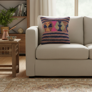 Hand Weaving Turkish - Ottoman <b>Old</b> Kilim Cushion - Pillow Cover - Product Image 3