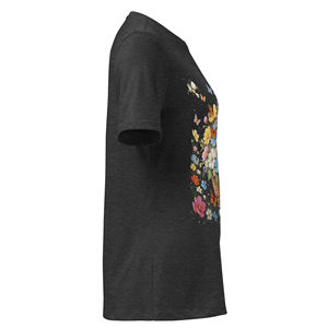 T-shirt da donna slim fit rilassata taglia unica XXS XS crop top con decorazioni in strass, leggera e traspirante in cotone, ideale per l'estate - Product Image 1