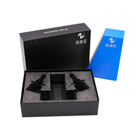 Boîte d'emballage en carton de luxe pour kit de projecteurs de phares de voiture LED, boîte en papier pour phares, boîte pour ampoules halogènes LED, boîte personnalisée