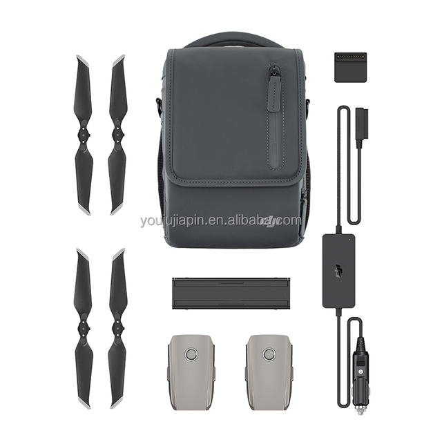 DJI Mavic 2 Fly More Kit Include Car Charger Charging Hub Battery to Power Bank Adapter Low-Noise Propellers Shoulder Bag