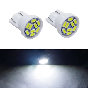Promozione Yosovlamp: Luci Targa W5W Bianche T10 194 168 3014 9LED, Luci di Posizione 4014 9SMD LED per <span class=keywords><strong>Modelli</strong></span> GT City - Product Image 6