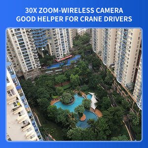Système <span class=keywords><strong>de</strong></span> surveillance des angles morts pour engins <span class=keywords><strong>de</strong></span> construction, caméra <span class=keywords><strong>de</strong></span> grue à tour <span class=keywords><strong>sans</strong></span> <span class=keywords><strong>fil</strong></span> haute définition avec zoom 30x et écran <span class=keywords><strong>de</strong></span> 10,1 pouces - Product Image 4