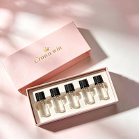 Boîte cadeau parfumée sur mesure en or estampé à la main avec insert en EVA pour emballage cosmétique haut de gamme