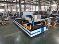 Macchina da Taglio Laser a Fibra 6015 12000W per Lamiere Metalliche in Lega di Alluminio con Bordi di Taglio Puliti