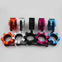 Penjepit Pengunci Barbel Aluminium 123Sports, Klem Pengunci Barbel Aluminium 50mm, Klip Pengunci Barbel Lepas Cepat Aluminium