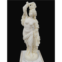 Statue en marbre, Sculptures de jardin de Style grec, pied libre, pour filles