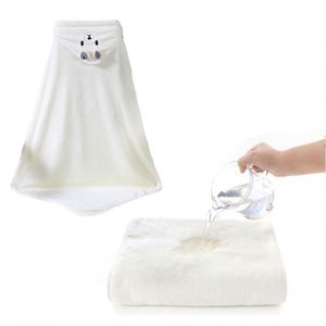Serviette de bain pour bébé à séchage rapide, tissée, avec capuche, motif animal mignon, douce et confortable pour les enfants - Product Image 3