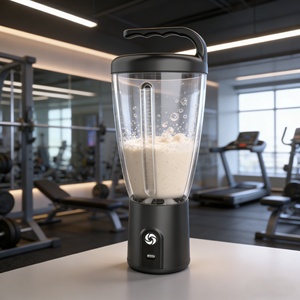 1000ml 150W USB Rechargeable Cordless Low Noise Heavy Duty Ice Crusher BPA Free Portable Compact Smoothie <b>Maker</b> - Product Image 6