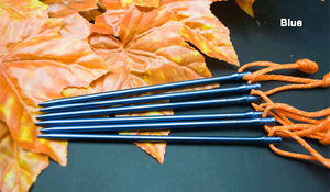 Nuevos productos coloridos para acampar al aire libre TC4 aleación de titanio tienda de campaña estaca 5*165MM - Product Image 5