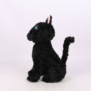 Mainan mewah kucing Coraline baru lintas batas Super lembut kucing hitam hantu ibu 2 boneka perifer dengan katun PP mengisi tipe beruang - Product Image 5