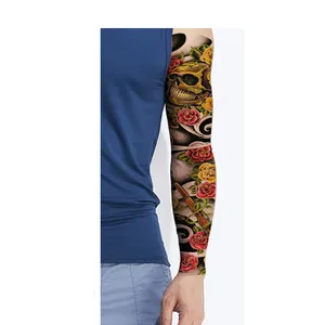 Hot Selling Colourful Full Arm Sleeve Temporary Tattoo For Men