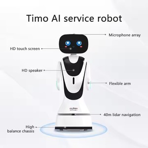 <span class=keywords><strong>Robot</strong></span> de réception multifonctionnel AI GPT <span class=keywords><strong>Google</strong></span> Chat de bienvenue pour la livraison commerciale Interaction client Assistant de réception - Product Image 4