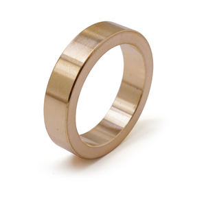 맞춤형 CNC 선반 회전 서비스 베릴륨 구리 링 OEM CNC 터닝 가공 황동 부싱 슬리브 밸브 시트 링 - Product Image 1