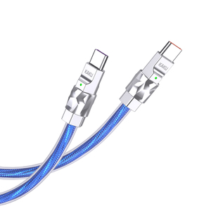 สายเคเบิลจ่ายไฟและซิงค์ข้อมูล Kaku Type C 1 ม. 100W สีฟ้า KSC 956 - Product Image 2