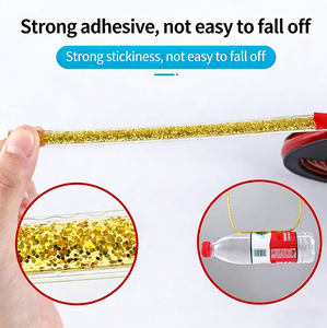 Ruban adhésif décoratif auto-adhésif en PVC/PU, étanche et ignifuge, pour coins de cuisine, salle de bain, baignoire, douche, sol et murs - Product Image 3