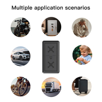 Mini Rastreador GPS Portátil con Seguimiento Magnético en Tiempo Real Cobertura Global Completa Red GSM 4G LTE para Vehículos Niños Perros Camiones