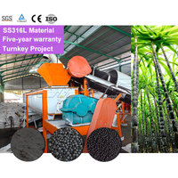 Klasse Palmvruchtenafval Composteringsapparatuur EFB Organisch Afval Fermentatiemachine Industriële Plantenapparatuur