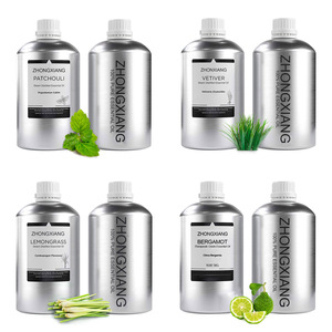 Fournisseurs d'huiles essentielles en gros Huile de vétiver Huile de citronnelle Huile de bergamote biologique sans cruauté Huile essentielle de patchouli - Product Image 1