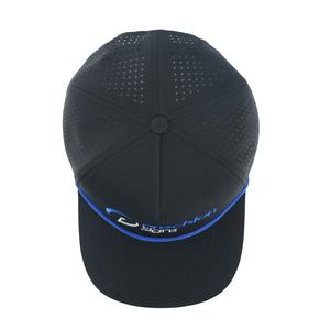 Gorra de Golf de 5 Paneles Personalizada, Impermeable, con Diseño de Espiga, Unisex, con Logotipo de Goma, Detalle de Cuerda e Impresión de Imagen - Product Image 4