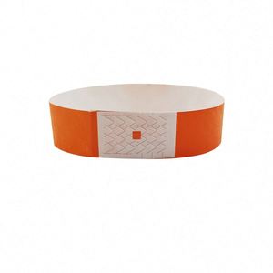Pulseras Tyvek para Eventos, Pulseras de Papel Resistentes al Desgarro, Pulseras de Identificación para Conciertos, Festivales, Admisión a Fiestas - Product Image 1