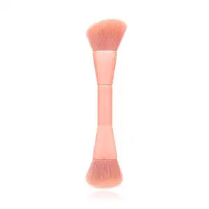 BUEYA Heavenly Luxe French Boutique Blush Brush Foundation Makeup Brush Luxspire double end two head Angled Powder Foundation