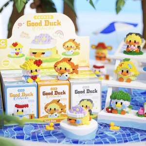 Piccolo Set di Mini Blocchi da Costruzione Fai-da-Te in Plastica con Personaggi dei Cartoni Animati, Giocattolo Puzzle da Assemblare Educativo, Regali di Natale <span class=keywords><strong>per</strong></span> <span class=keywords><strong>Bambini</strong></span> - Product Image 2