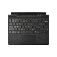 Keyboard Mini LED Nirkabel Ultra Hemat Daya untuk iPad Pro 11-inci Generasi ke-6 2024 dengan Penggantian Baterai Kancing