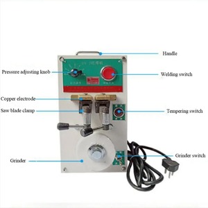 Máy tính để bàn cầm tay mini Kim Loại Lưỡi cưa Docking Máy tempering thợ hàn ban nhạc lưỡi cưa mông thợ hàn mông flash máy hàn - Product Image 4