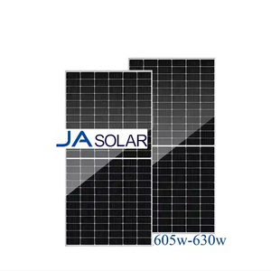 Panneaux solaires bifaciaux double vitrage JA <span class=keywords><strong>JAM78D30</strong></span> 585-610/GB 585W-610W pour système solaire - Product Image 1