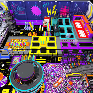 Kinderen Springen Indoor Speeltuin Custom Ontworpen Multi-Activiteit Indoor Trampoline Park Arena Voor Familie Entertainment Centra - Product Image 1