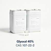 Glyoxal CAS 107-22-2 Liquide 40% Qualité Industrielle Matière Première Chimique pour l'Approvisionnement des Usines Textiles, Papetiers et de Résine
