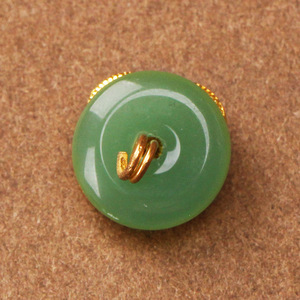 Botones de cristal con diseño de trébol de cuatro hojas Xiaofan, estilo chino de jade, traje Tang, Hanfu, cheo antiguo - Product Image 3