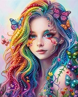 Peinture Murale 5D Perle DIY : Paysages, Animaux, Portraits, Art Classique, Moderne, Religieux, Noël, Halloween - Kit de Peinture Murale Perle 5D