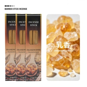 Bâtons d'encens en bambou de style européen et américain, parfum intense : encens, bois de santal, sauge blanche, lavande, <span class=keywords><strong>jasmin</strong></span>, thé vert, rose - Product Image 1